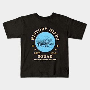 History Hippo ( 1 ) Kids T-Shirt